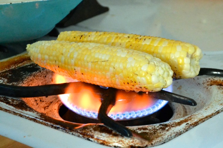 Kale Salad with Roasted Corn and Cilantro Lime Vinaigrette