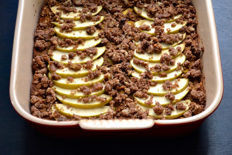 Pumpkin and Apple Coffee Cake - Big Eats Tiny Kitchen