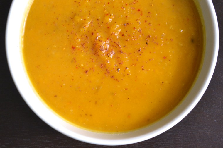 Roasted Butternut Squash and Apple Soup - Big Eats Tiny Kitchen