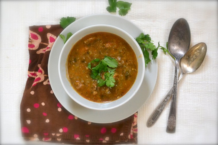 Chile Verde Pork Stew - Big Eats Tiny Kitchen