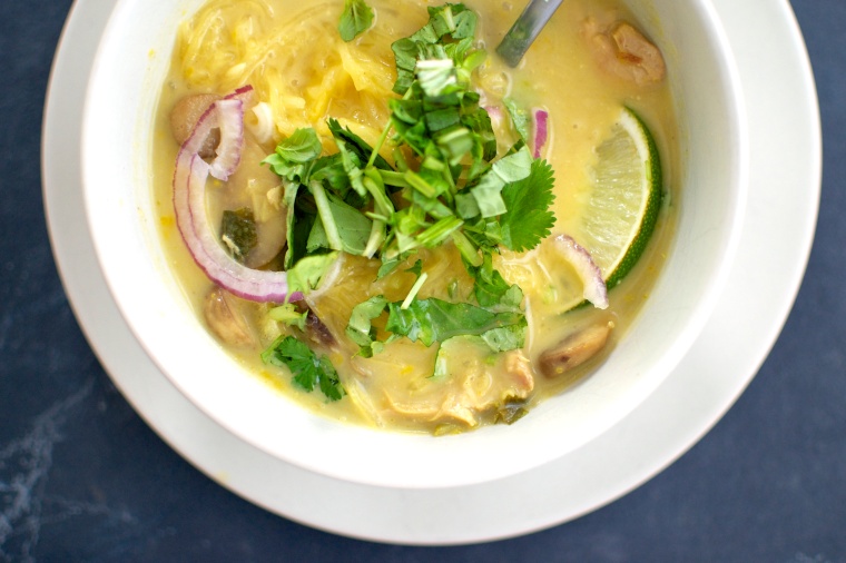 Paleo Thai Coconut Curry Soup - Big Eats Tiny Kitchen (Gluten Free, Grain Free, Paleo, Dairy Free)
