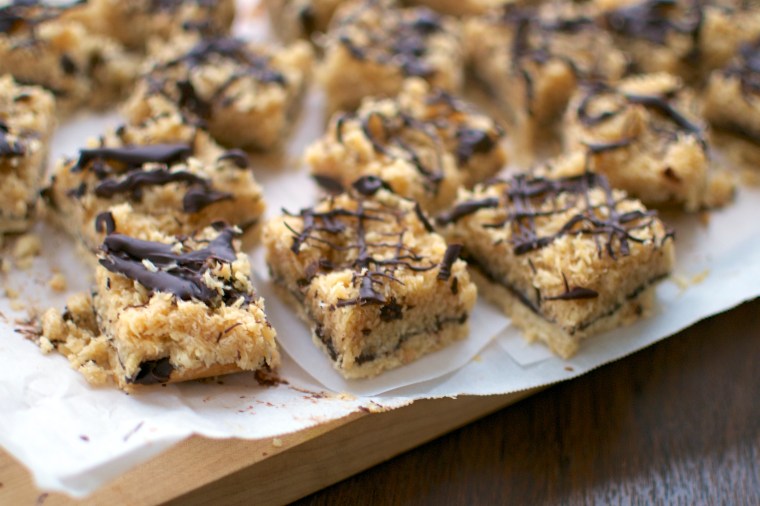 Grain Free Samoa Bars