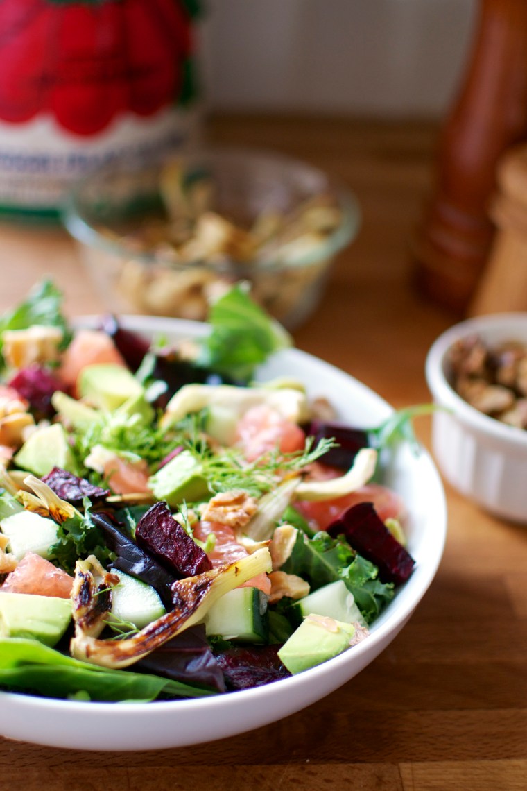 Beet, Fennel, Grapefruit, and Avocado Salad / Big Eats Tiny Kitchen