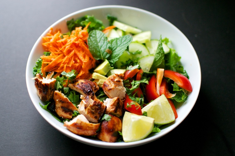 Thai Chicken Salad / Big Eats Tiny Kitchen