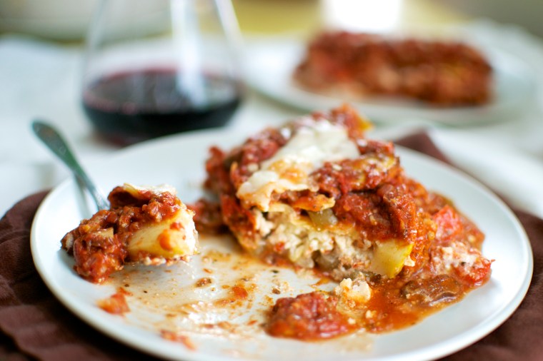 Gluten Free Zucchini Lasagna // Big Eats Tiny Kitchen