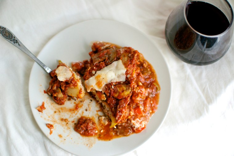 Gluten Free Zucchini Lasagna // Big Eats Tiny Kitchen