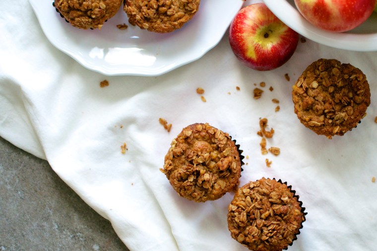 Gluten Free Apple Spice Muffins // Big Eats Tiny Kitchen
