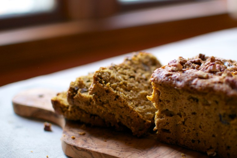 Gluten Free and Dairy Free Pumpkin Bread // Big Eats Tiny Kitchen